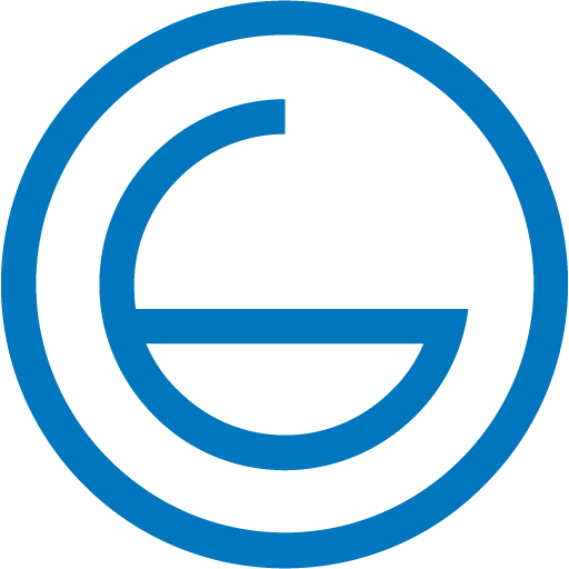 Iconic logo for the G Group, highlighting a bold and modern representation of the letter "G."